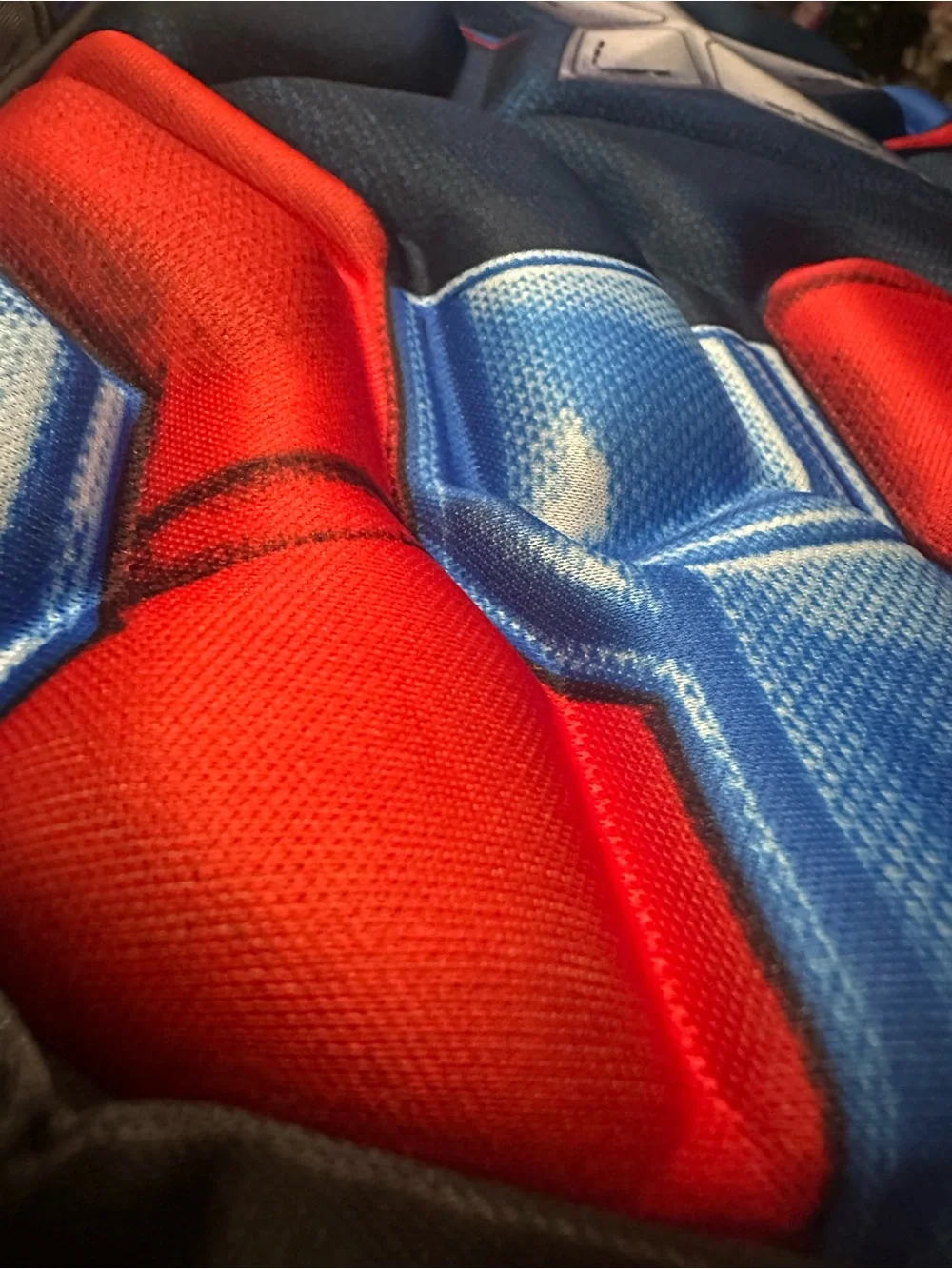Captain America Inspired Kids Backpack - Blue & Red Star Design